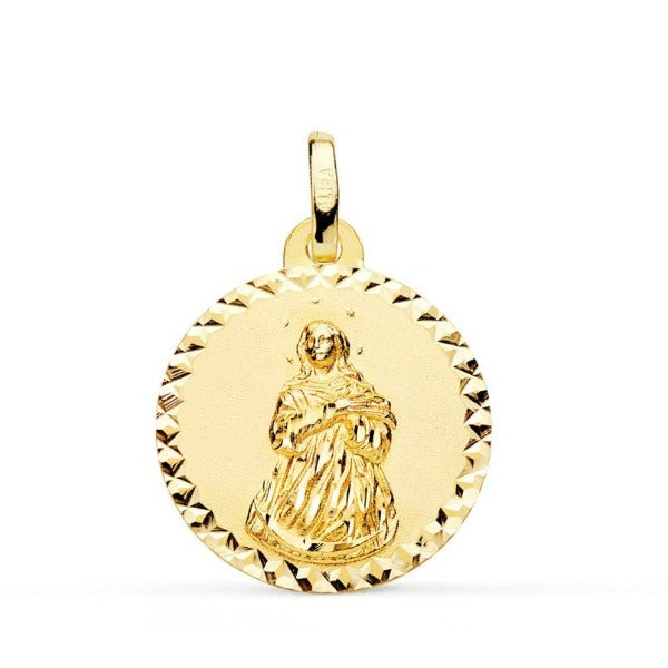 Medalla de oro 18k de la Virgen Inmaculada