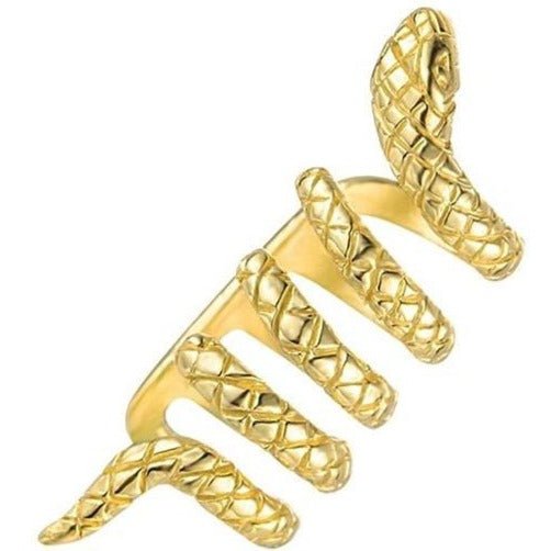 Earcuff serpiente pendiente sin agujero